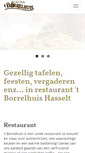 Mobile Screenshot of borrelhuis.be